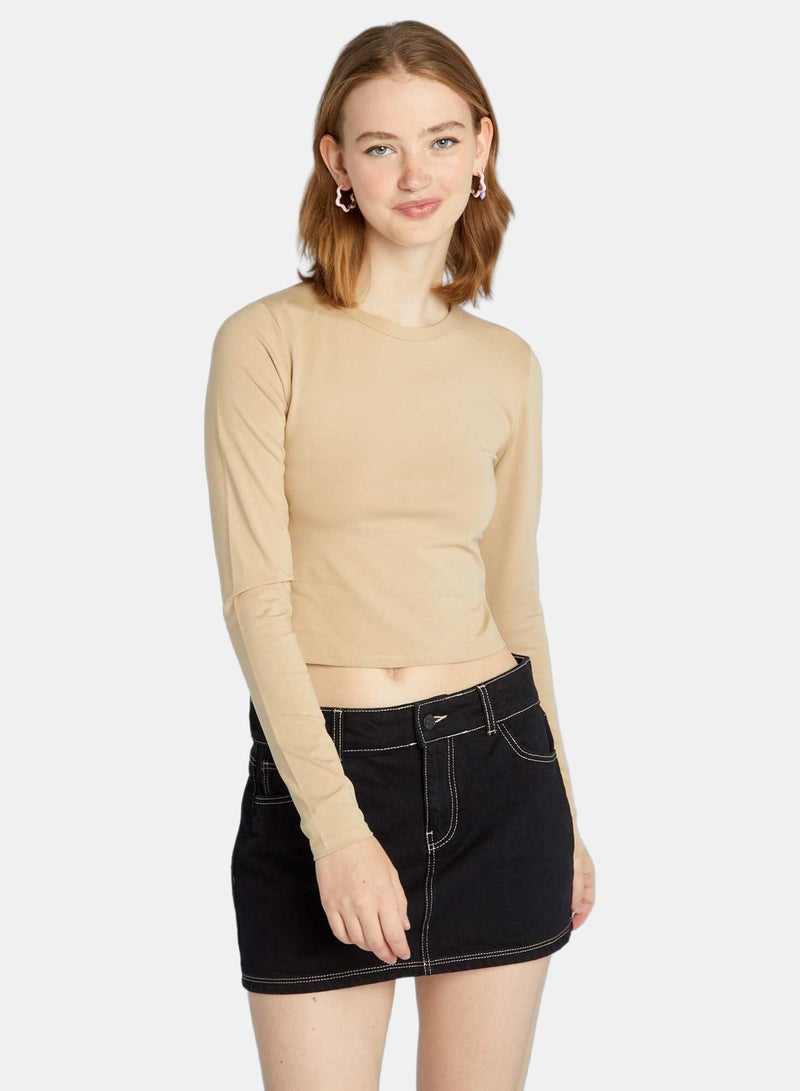 Kiabi Cropped T-Shirt - Image 1